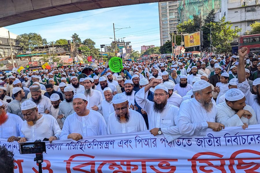 পূর্বের নিয়মে নির্বাচন হতে পরে না : পীর সাহের চরমোনাই