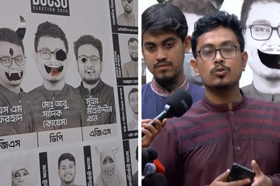 ফ্যাসিস্টরাই আমাদের ফেস্টুন বিকৃত করেছে: সাদিক