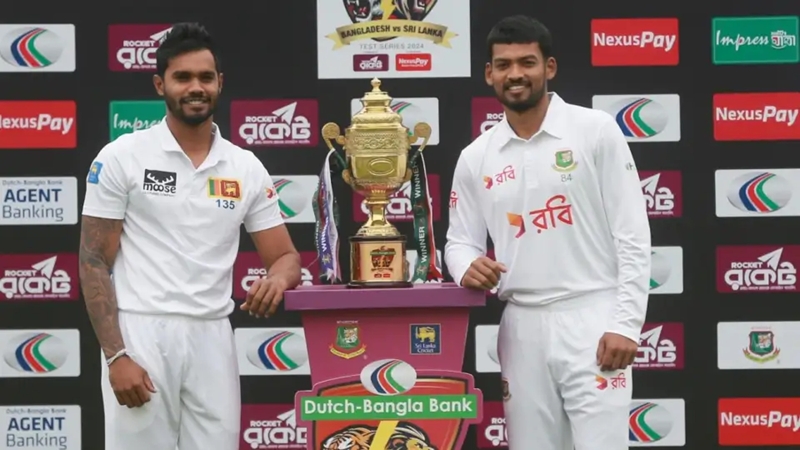 কলম্বো টেস্ট: টস জিতে ব্যাটিংয়ে বাংলাদেশ