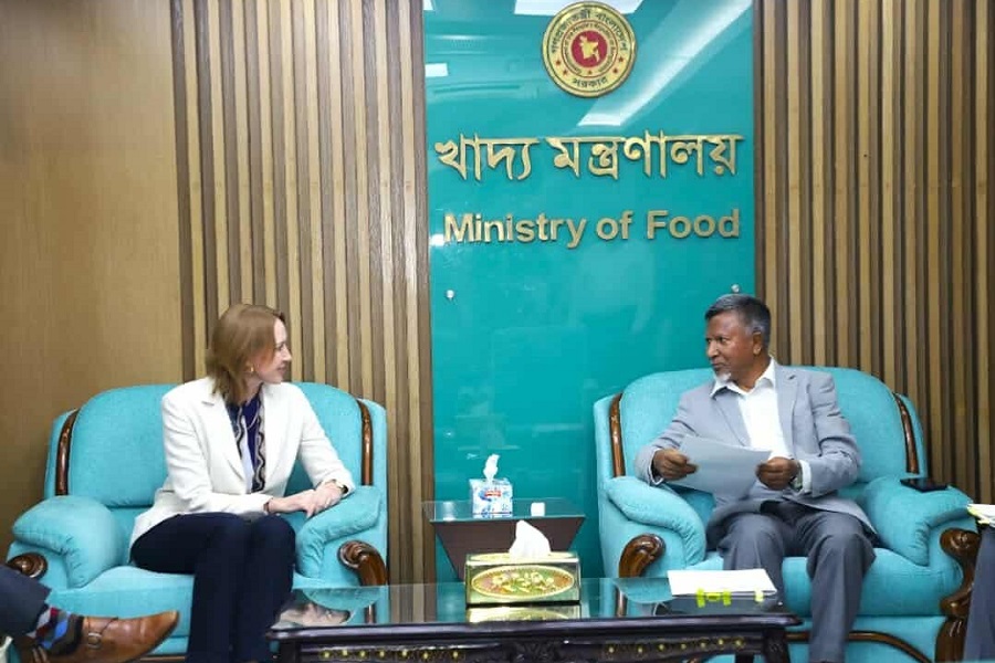 খাদ্য প্রতিমন্ত্রীর সঙ্গে অস্ট্রেলিয়ার হাইকমিশনারের সাক্ষাৎ
