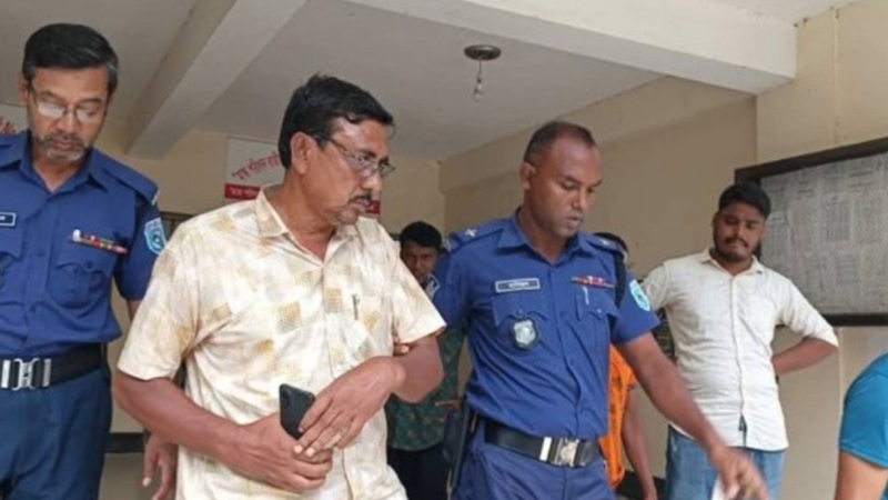 সাঘাটায় আইনশৃঙ্খলা কমিটির সভা থেকে ইউপি চেয়ারম্যান আটক