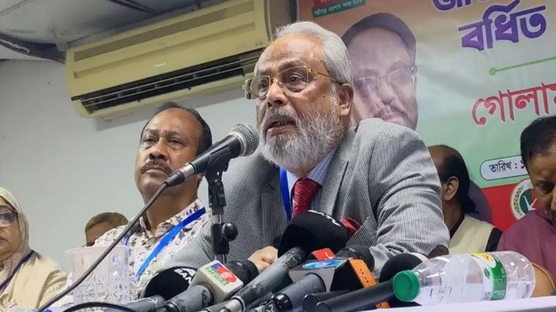 সরকারকে বৈধ করতেই সঠিকভাবে নির্বাচন করতে হবে- জিএম কাদের