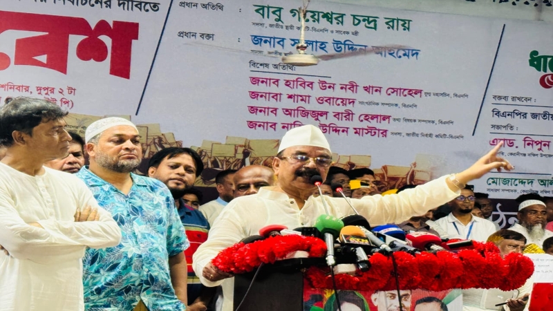 সংসদ নির্বাচন আটকানোর শক্তি কারো নেই-গয়েশ্বর
