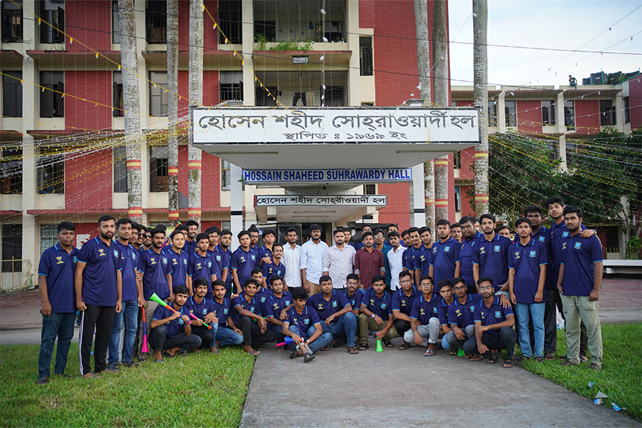 বাকৃবির সোহরাওয়ার্দী হলের তিন দিনব্যাপী ফিস্টের সমাপনী