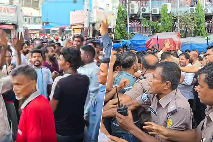 গুলিস্তানে বিএনপি-জামায়াত সংঘর্ষ