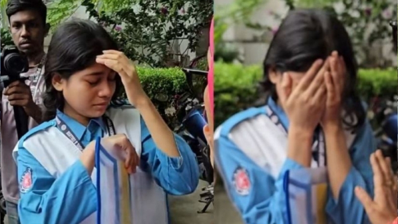 পরীক্ষা দিচ্ছেন সেই আনিসা, দোয়া চাইলেন মা