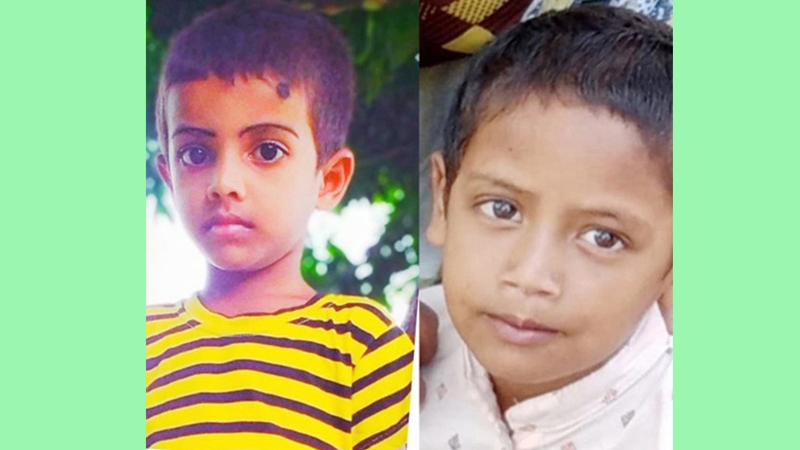 নৌকা ডুবির ঘটনায় নিখোঁজের ২২ ঘন্টা পর দুই শিশুর লাশ উদ্ধার