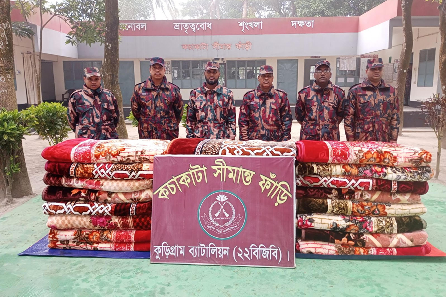 বিজিবি'র অভিযানে ৩৯ লাখ টাকার ভারতীয় মালামাল জব্দ