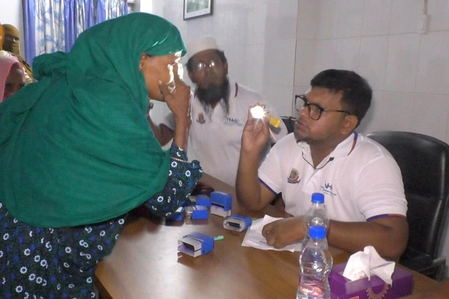 কুমারখালীতে বিনামূল্যে দুই হাজার মানুষ পেলো চক্ষু চিকিৎসা