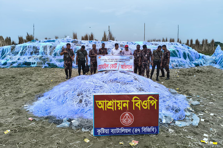 কুষ্টিয়ায় বিজিবির অভিযানে ৮ কোটি টাকার মুল্যের কারেন্ট জাল আটক