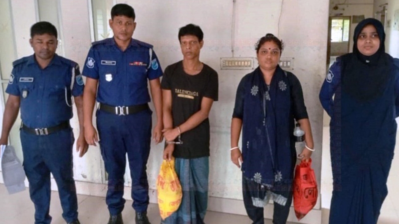 মাদারীপুরে স্বর্ণ চুরির মামলায় স্বামী-স্ত্রী কারাগারে