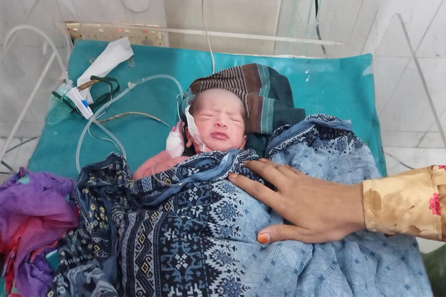 মাদারীপুরে ক্লিনিকের বাথরুমে মিললো নবজাতক!