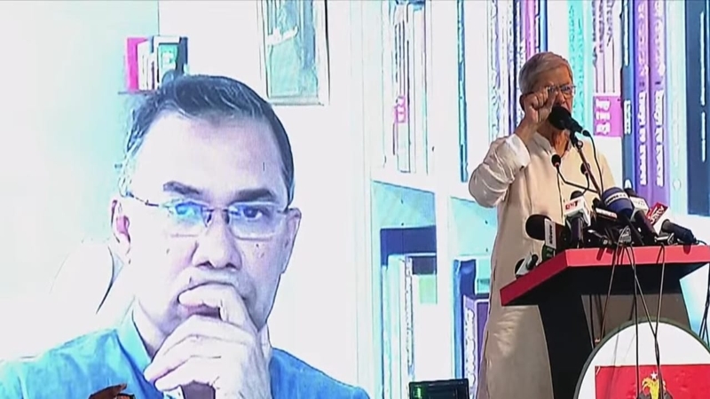 গোটা জাতি হাসিনার বিচার চায়- মির্জা ফখরুল
