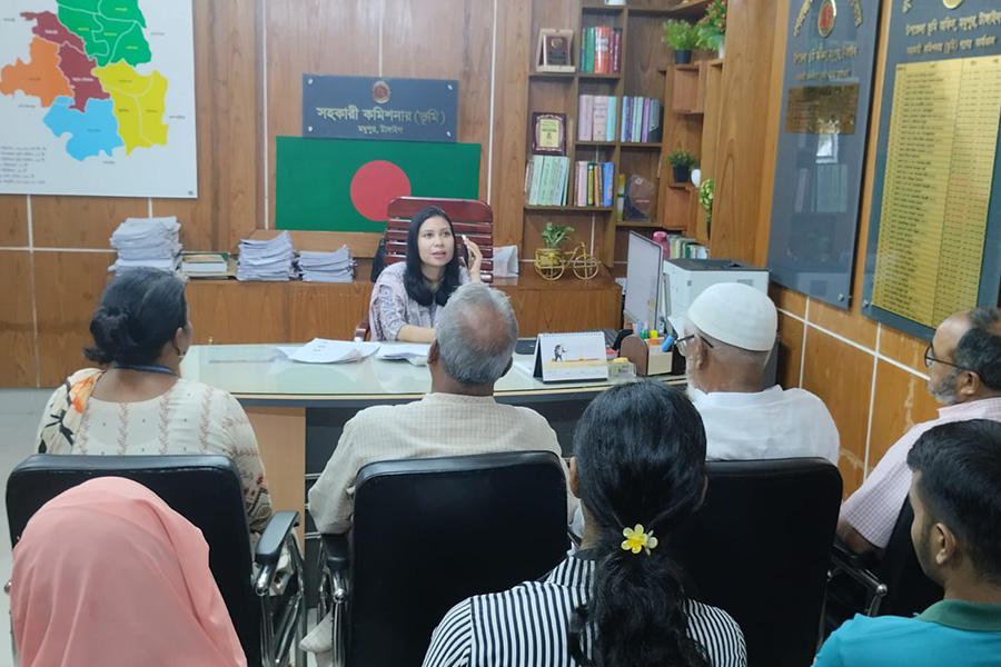 মধুপুরে টিআইবি’র উদ্যোগে ভূমি সেবার অধিপরামর্শ সভা অনুষ্ঠিত