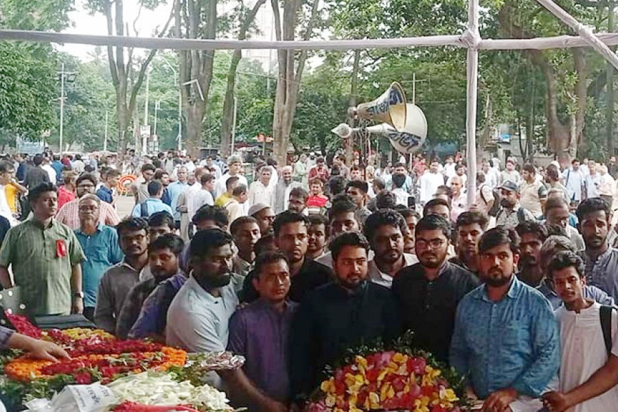 মুজিববাদী সংবিধানের বিরোধী ছিলেন বদরুদ্দীন উমর : নাহিদ ইসলাম