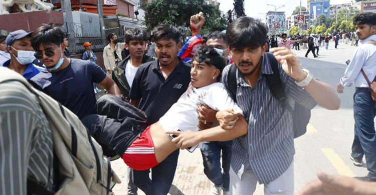‘জেন-জি’ বিক্ষোভে রক্তাক্ত নেপাল, নিহত ১৪