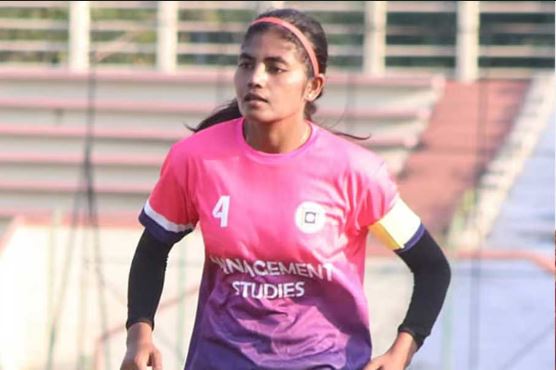 রাকসুতে ছাত্রদলের প্যানেল থেকে লড়বেন ফুটবলার নার্গিস