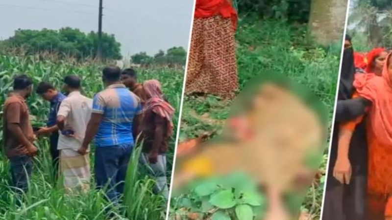 শিশু ধর্ষণ ও হত্যার পর মুখে অ্যাসিড