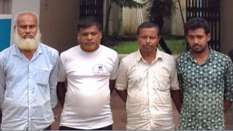 কলমাকান্দায় ২৮ বস্তা সরকারি চাল জব্দ, আটক ৪