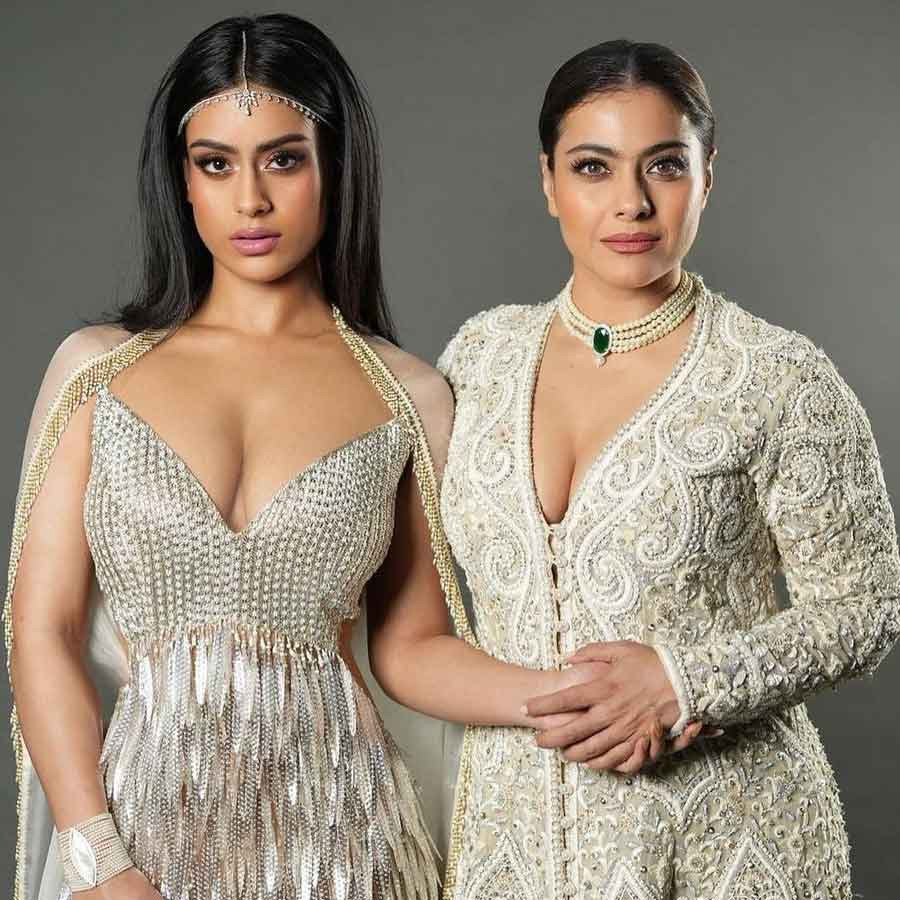‘লোকে নেপো কিড বলবে’, কাজল-কন্যাকে