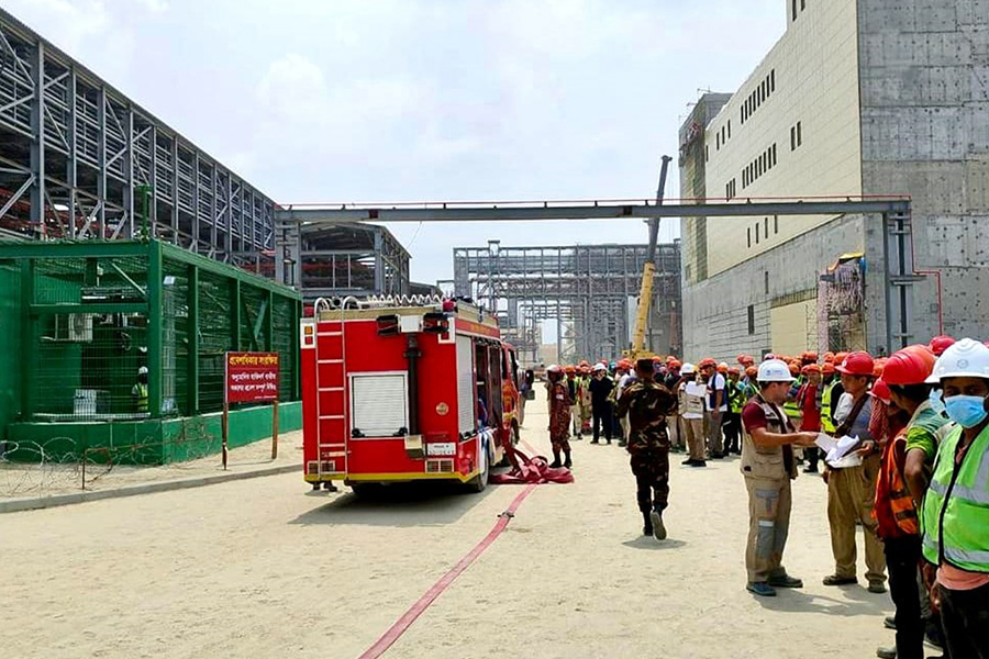 রূপপুর পারমাণবিকের রেডিয়েশন এরিয়ায় দুই সপ্তাহের অগ্নিনির্বাপণ প্রশিক্ষণ