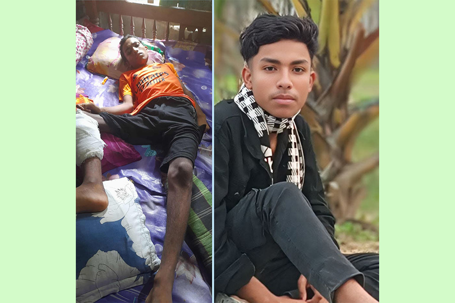 ক্যান্সারে আক্রান্ত মেধাবী ছাত্র নাজমুল বাঁচতে চায়