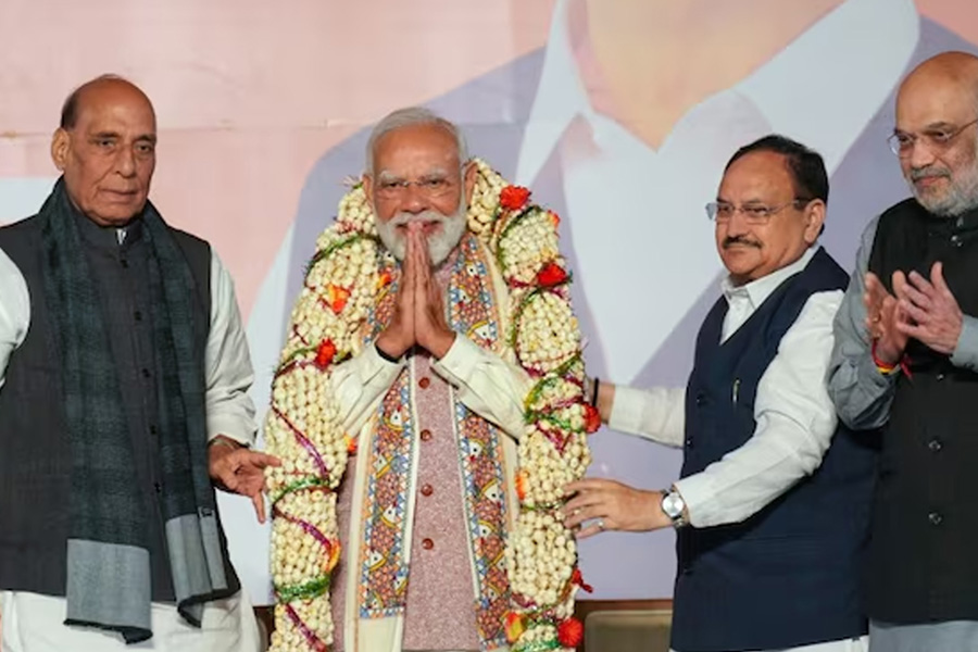 বিহারে এনডিএ জোটের ভূমিধস জয়