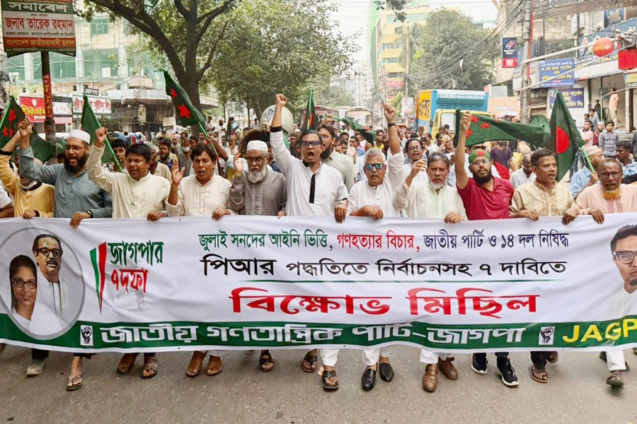 জাপা নিষিদ্ধ করে পিআর পদ্ধতিতে নির্বাচন দিতে হবে: রাশেদ প্রধান