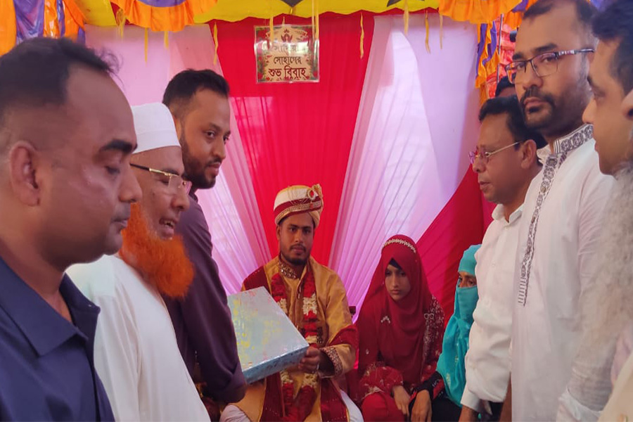 সাদিয়া’র বিয়ের আনুষ্ঠানিকতা সম্পন্ন করলেন তারেক রহমান