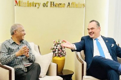 মার্কিন রাষ্ট্রদূতকে নির্বাচনের নিরাপত্তা ব্যবস্থা জানলেন