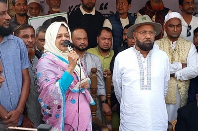 এম এ মালিককে বিজয়ী করুন: এম ইলিয়াস পত্নী তাহসীনা রুশদির লুনা