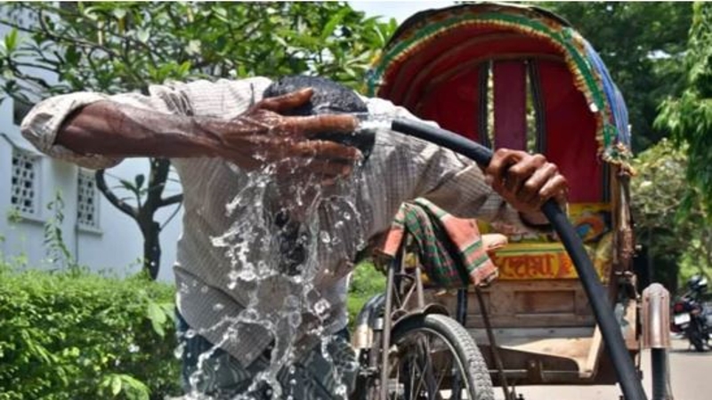 রাজধানীতে বছরের সর্বোচ্চ তাপমাত্রা